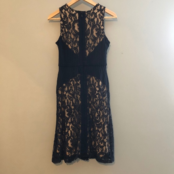 The Limited Navy Lace Dress - Picture 5 of 8